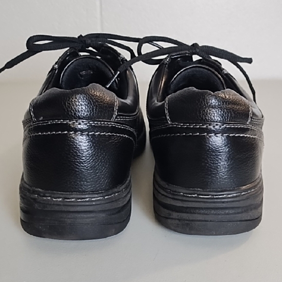 Black Comfort Oxfords Classic Lace up Core Technology - Picture 4 of 11